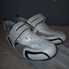 Shimano TR32 Road Tri Triathlon Cycling Bike SPD SL Cleats Shoes Size 42 Uk 8