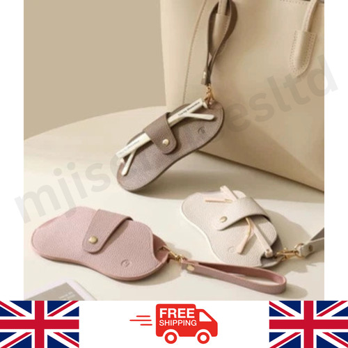 Soft leather glasses pouch - leather, |