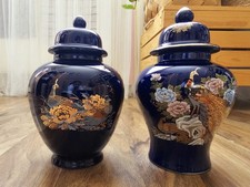 Pair of Vintage Cobalt Blue