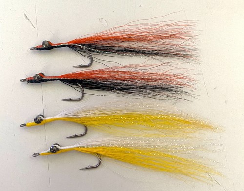 Clouser minnow red black - clouser, &