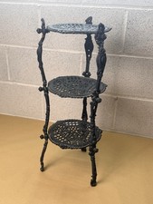 Vintage Cast Iron 3 Tier Plant
