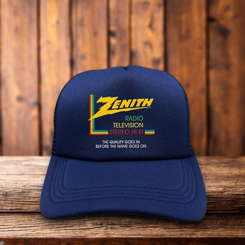 Zenith radio mens trucker hat - radio,