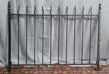 Window grille in wrought iron