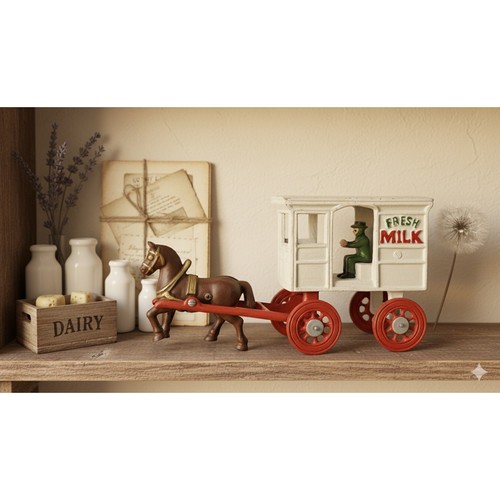 Vintage cast iron - cast, horse