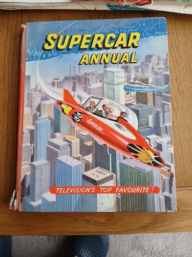 Supercar annual 1963 vintage - supercar,