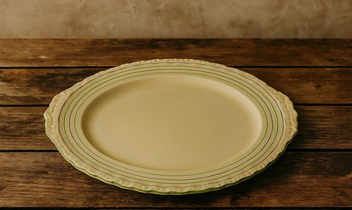 Vintage grindley oval - vintage, platter