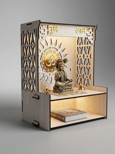 Wooden pooja mandir - pooja,