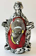 Vintage Red San Marino Pottery