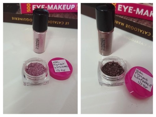 Choose mac pigment samples - choose,