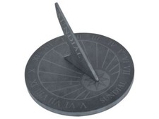 Round Slate Sundial –