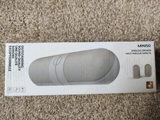 MINISO Japan Capsule Wireless Speaker BT5.0 Outstanding BS-7281 White