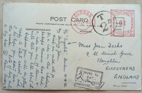 South africa 1953 - africa,