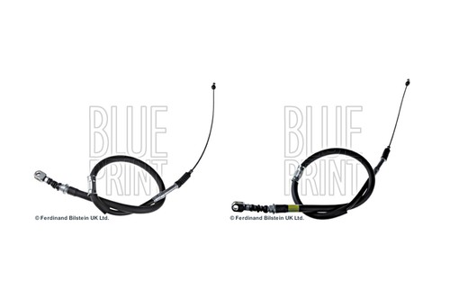Blue print brake cable rear - print,