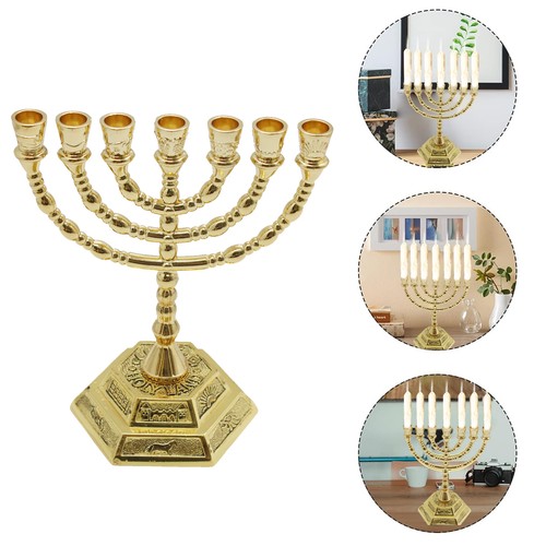 Branch menorah candle holder - 7,