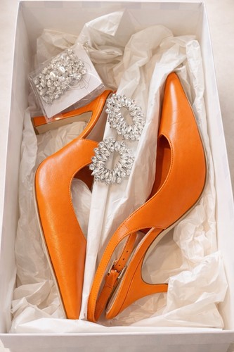 Russell bromley orange - bromley, on
