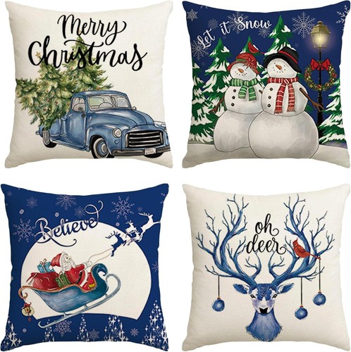 Piece christmas cushion - christmas,