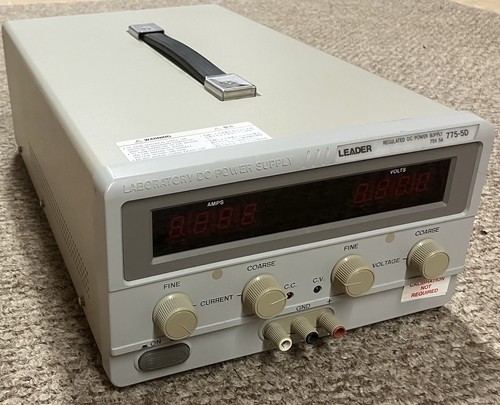 Leader 775 regulated dc - regulated,