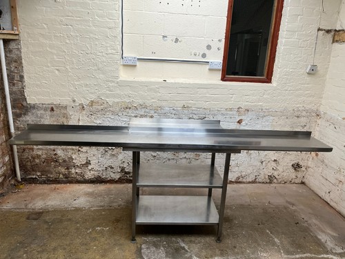 Sissons stainless steel shelf - stainless,