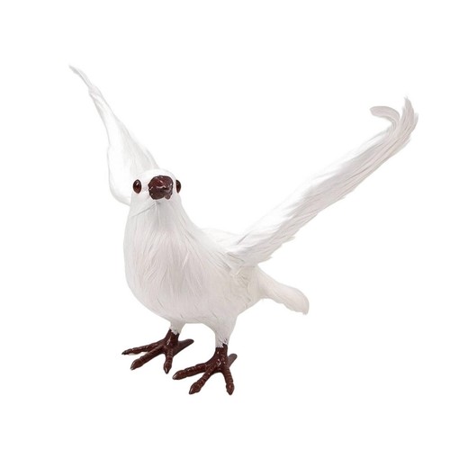 Pigeon model with feathers - pigeon,