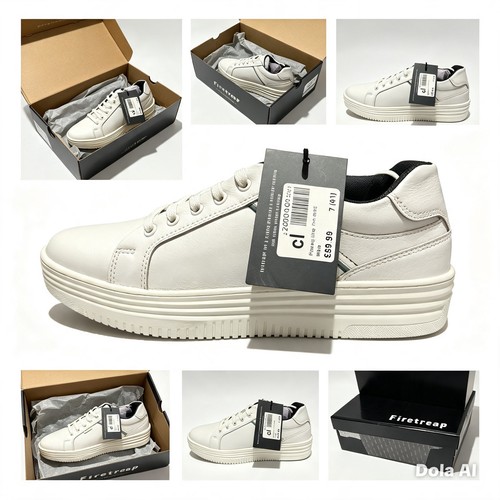 Firetrap white trainers - trainers, –