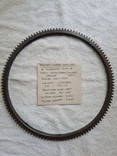 Flywheel ring gearl landcrab - flywheel, gearl-landcrab