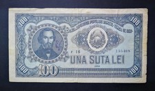 Romania 100 lei - 100, 1952