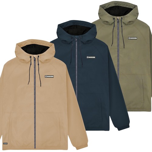 Lambretta mens ripstop hooded - mens,