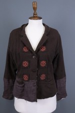 EWA I WALLA Brown Embroidered