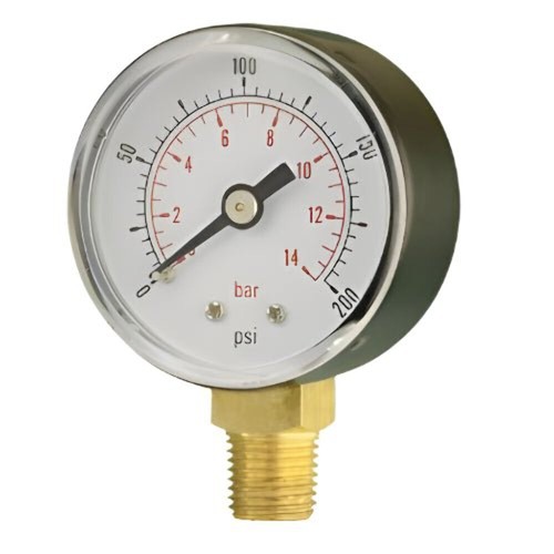 Pressure gauge 50mm dial - gauge,