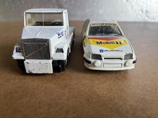 Corgi Mobil 1 Motor Sport Collection Astra GTE 16v & White Volvo Truck UK Made