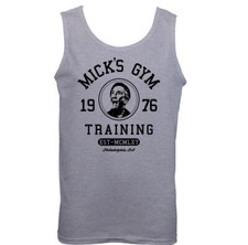 Mick's Gym Mens Funny Rocky Movie Vest Balboa Boxing Boxer MMA Training Top