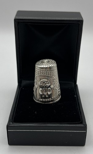 Owl thimble victorian style - victorian,
