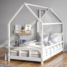 Treehouse Single Bunk Bed Pine