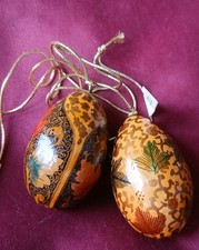 2x Unusual Christmas Baubles