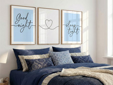 Bedroom Wall Art Good Night