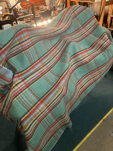 Vintage welsh wool - wool, double