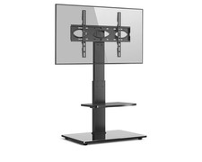 RFIVER Freestanding Swivel Floor TV Stand Tall TV Unit for 32 35 40 42 43 49 50
