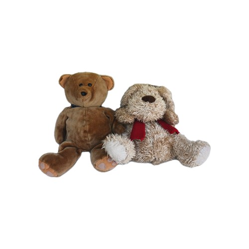 Marks spencer plush dog hot - &,