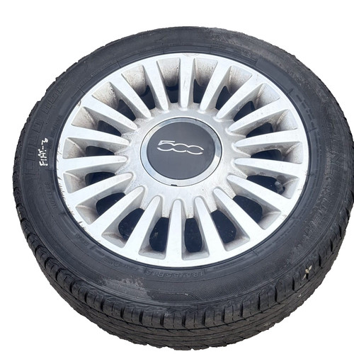 Fiat 500 alloy wheel - fiat, tyre