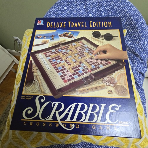 Scrabble deluxe travel - scrabble,