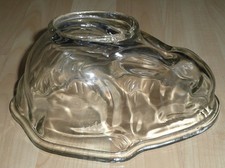 Vintage clear Glass Rabbit
