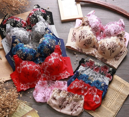Womens sexy lace padded - uk,