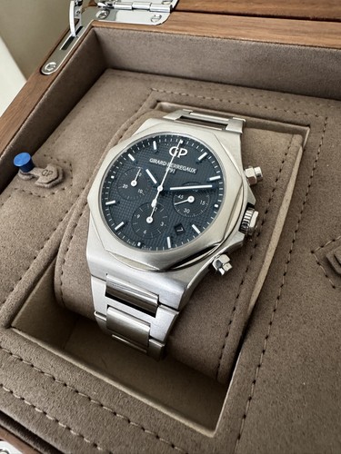Girard perregaux laureato blue - girard-perregaux,