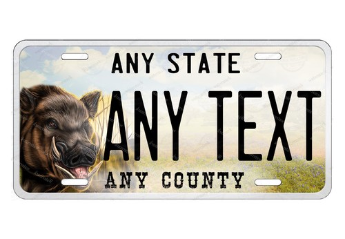Wild boar personalized - wild, license