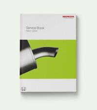 Honda Service History Book Blank For All Models Up To 2024