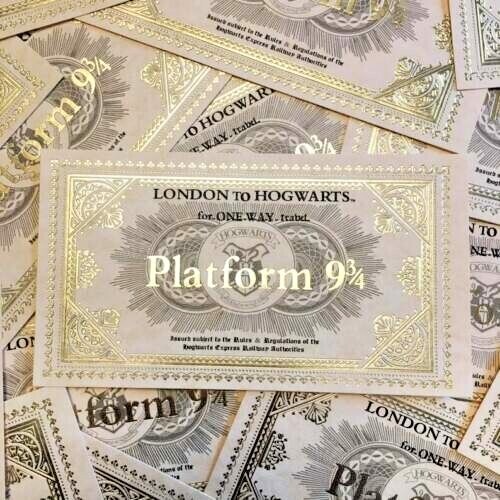 Wizard ticket train platform - ticket,