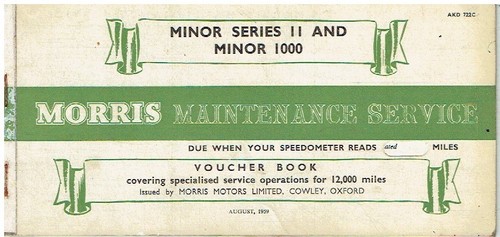 Morris minor series - series, 1000
