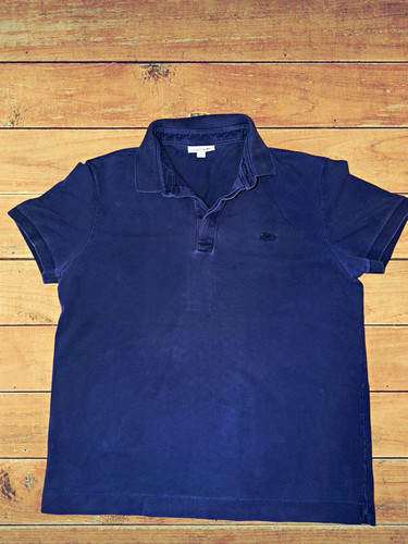 Lacoste regular fit blue - blue, solid