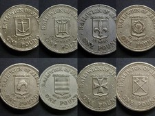 Jersey Parish One Pound Coins