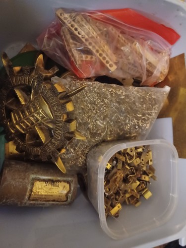 Scrap brass metal job - scrap, lot